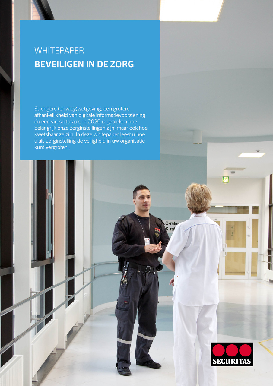Cover Whitepaper Zorg-Securitas